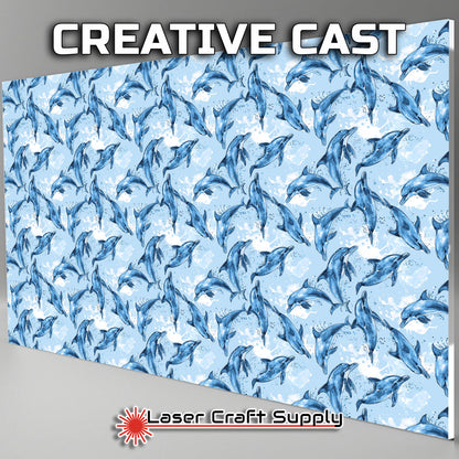 Creative Cast Acrylics - Dolphins Splashing