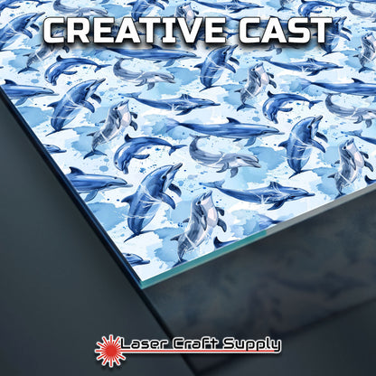 Creative Cast Acrylics - Dolphins at Play
