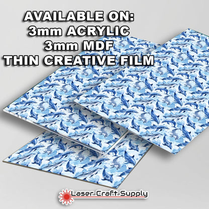 Creative Cast Acrylics - Dolphins at Play