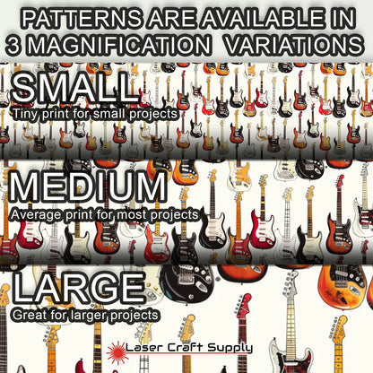 Creative Cast Acrylics - Electric Guitars