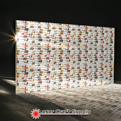 Creative Cast Acrylics - Electric Guitars