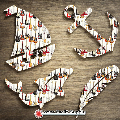 Creative Cast Acrylics - Electric Guitars