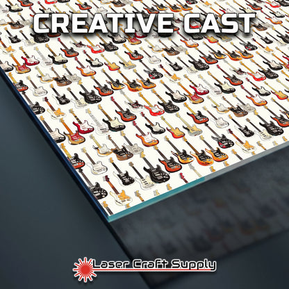 Creative Cast Acrylics - Electric Guitars