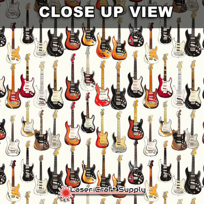 Creative Cast Acrylics - Electric Guitars