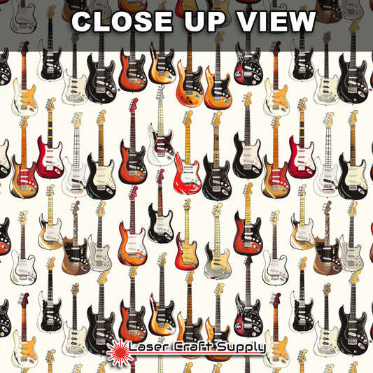 Creative Cast Acrylics - Electric Guitars