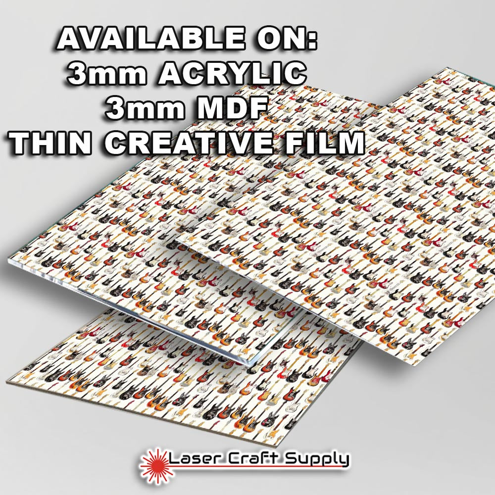 Creative Cast Acrylics - Electric Guitars