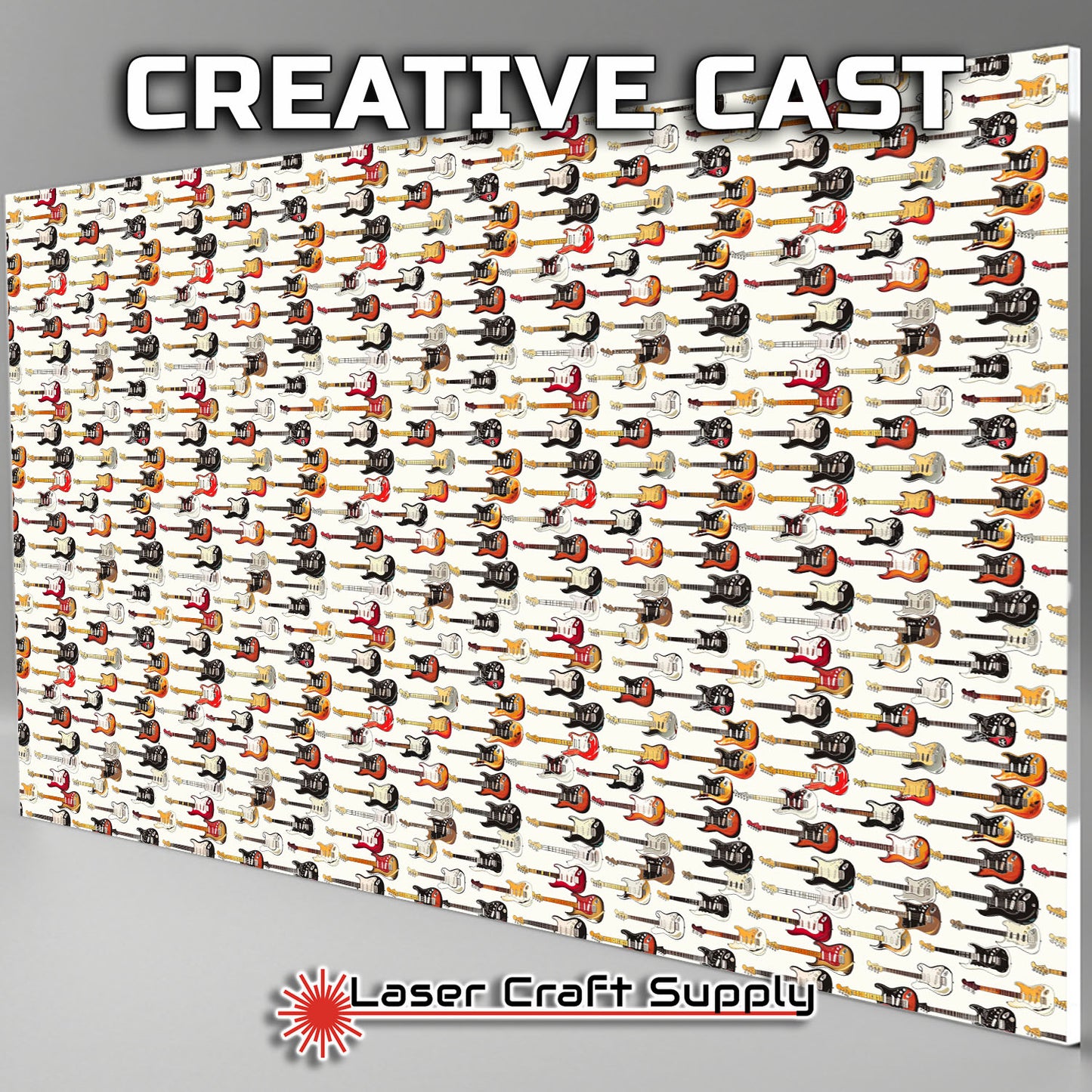 Creative Cast Acrylics - Electric Guitars