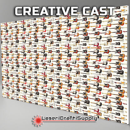 Creative Cast Acrylics - Electric Guitars