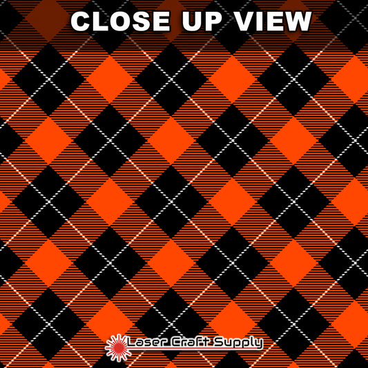 Creative Cast Acrylics - FALL Buffalo Plaid