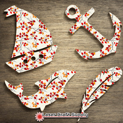 Fall Leaf and Branches - Creative Cast