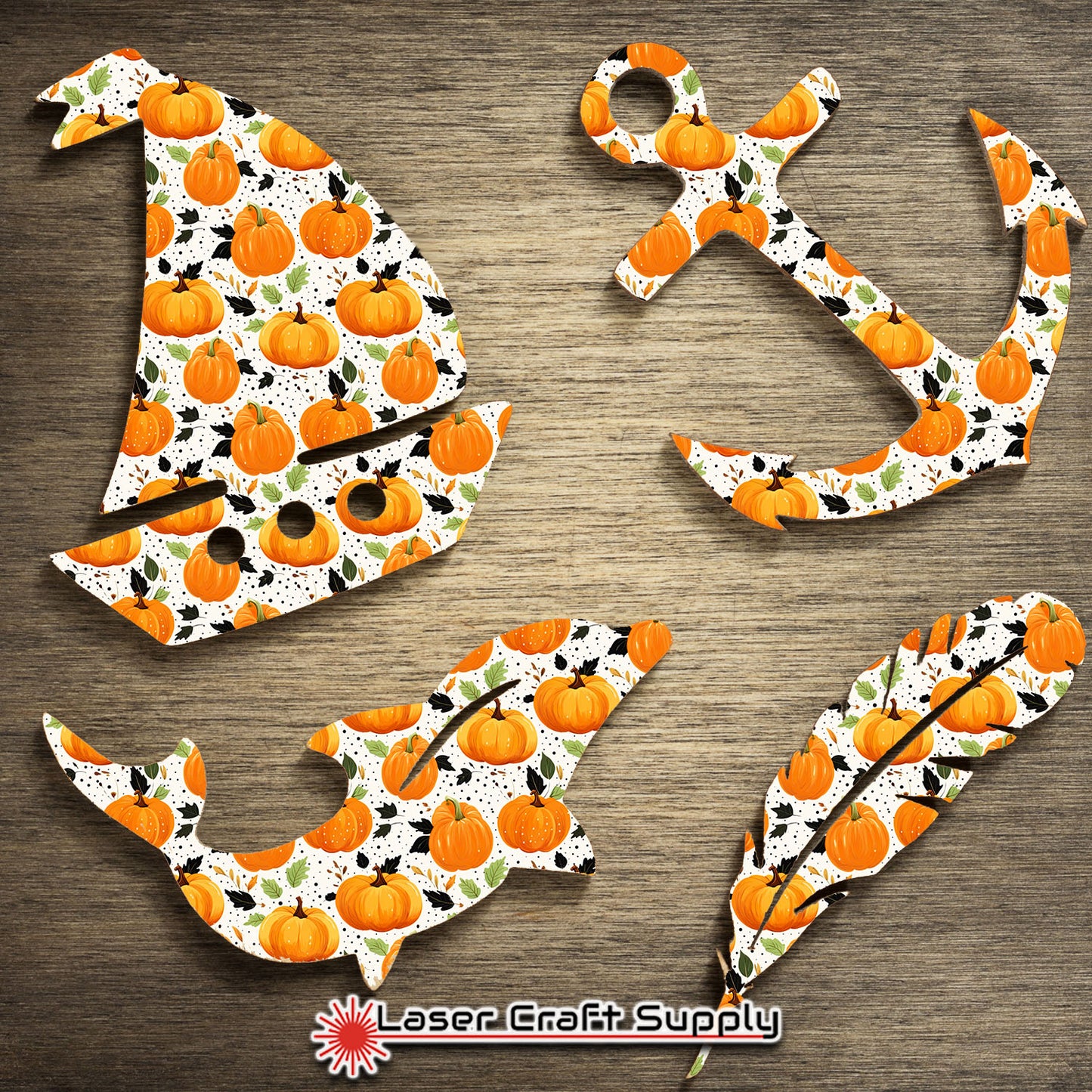 Creative Cast Acrylics - Fall Pumpkins