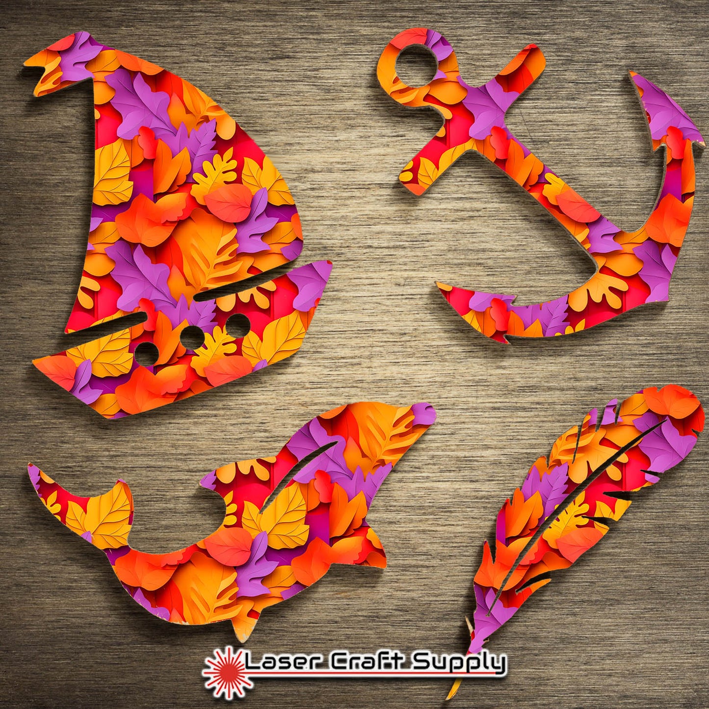 Fall Time Leaves - Creative Cast