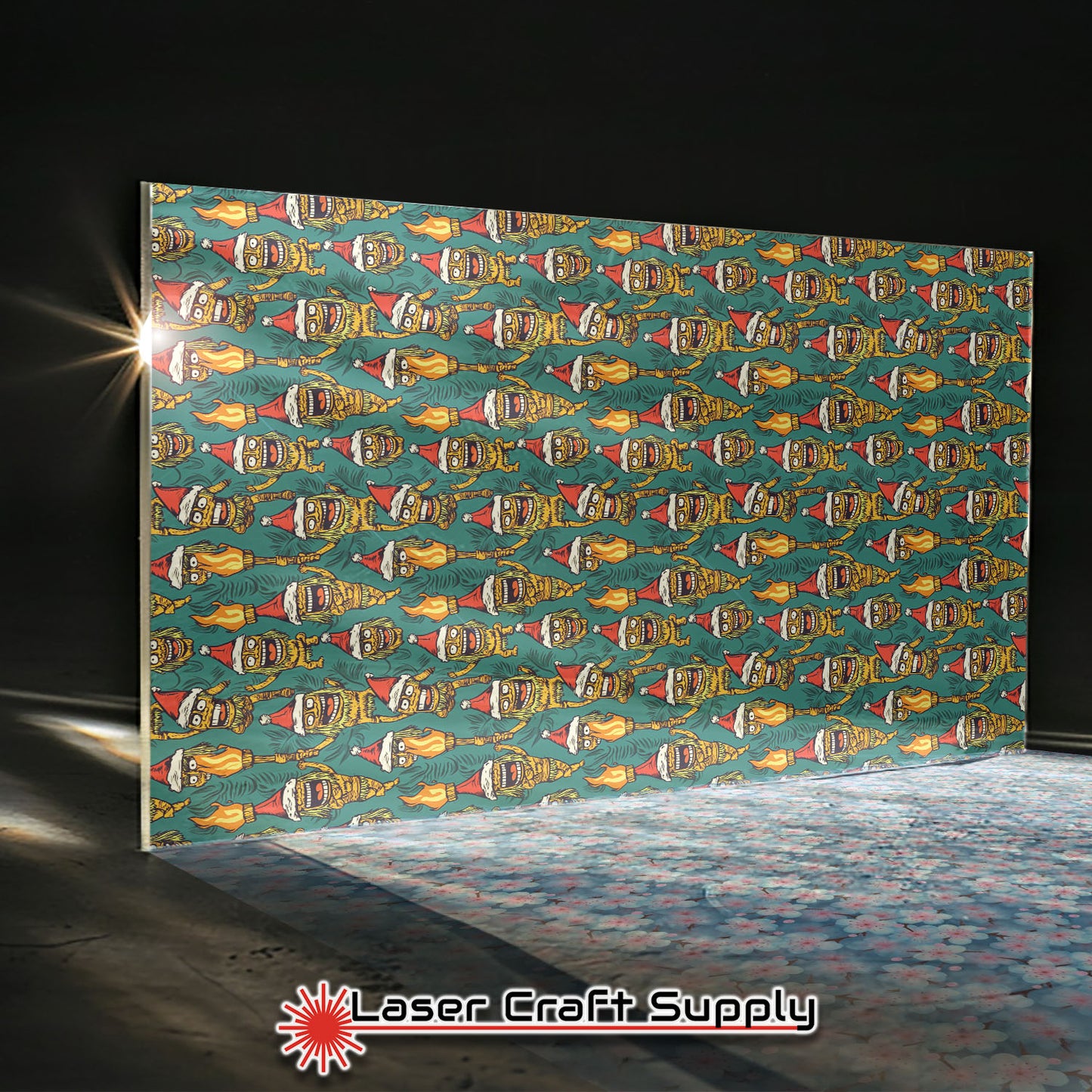 Creative Cast Acrylics - Festive Christmas Tiki Guys