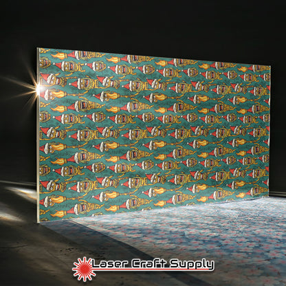 Creative Cast Acrylics - Festive Christmas Tiki Guys