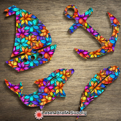 Creative Cast Acrylics - Flowers & Color