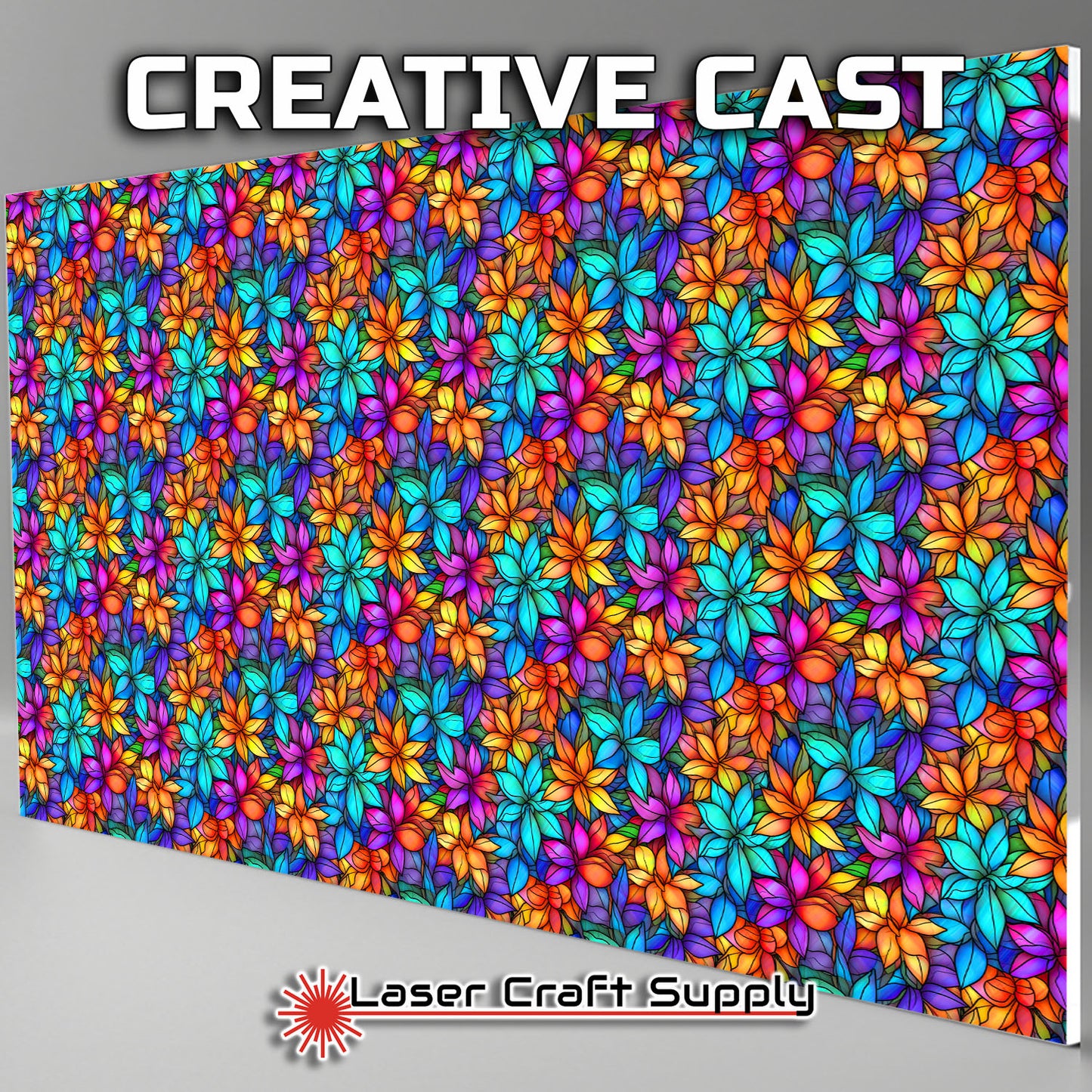 Creative Cast Acrylics - Flowers & Color