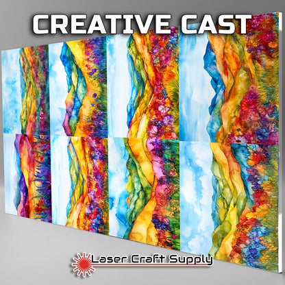 Flowers and Rolling Hills - Creative Tile