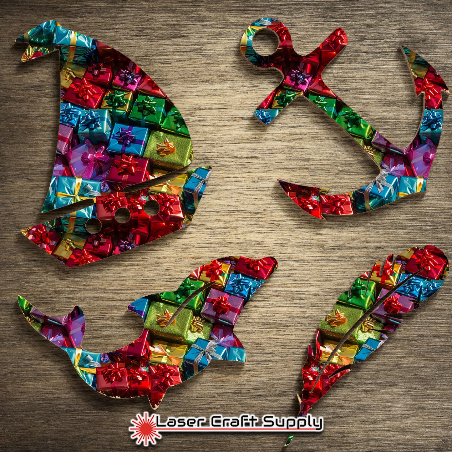 Creative Cast Acrylics - Foil Presents
