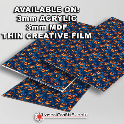 Creative Cast Acrylics - Freaky Pumpkins