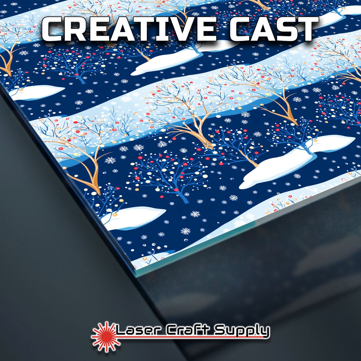 Creative Cast Acrylics - Fresh Christmas Joy