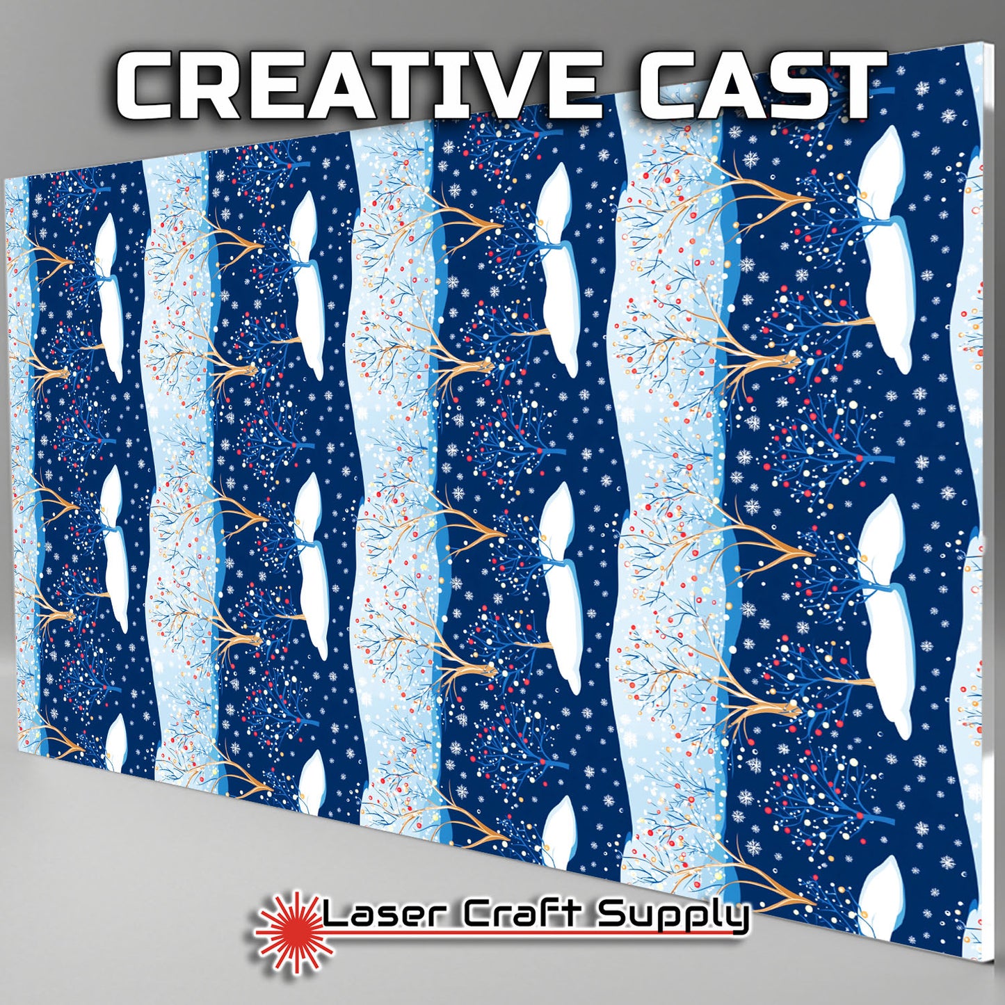 Creative Cast Acrylics - Fresh Christmas Joy