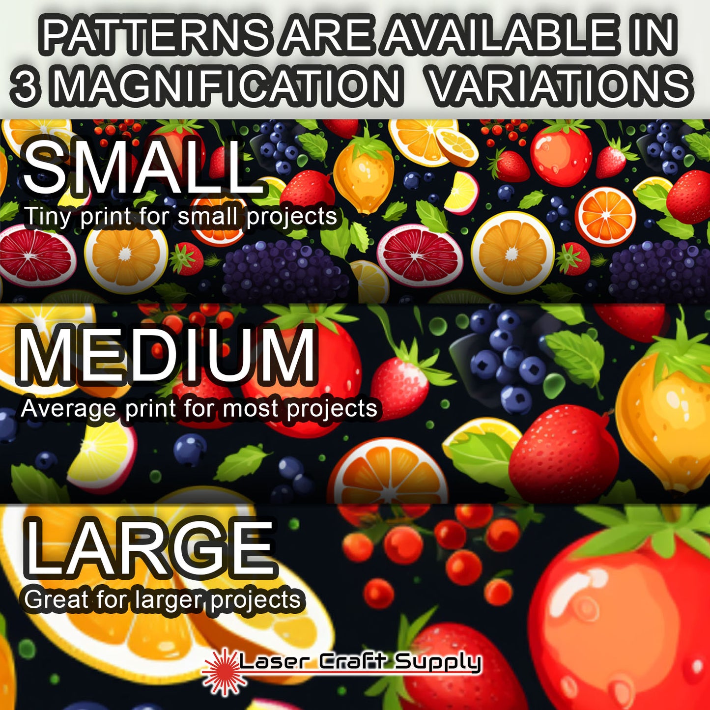 Creative Cast Acrylics - Fruit Mixup