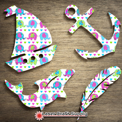 Creative Cast Acrylics - Fun Elephants