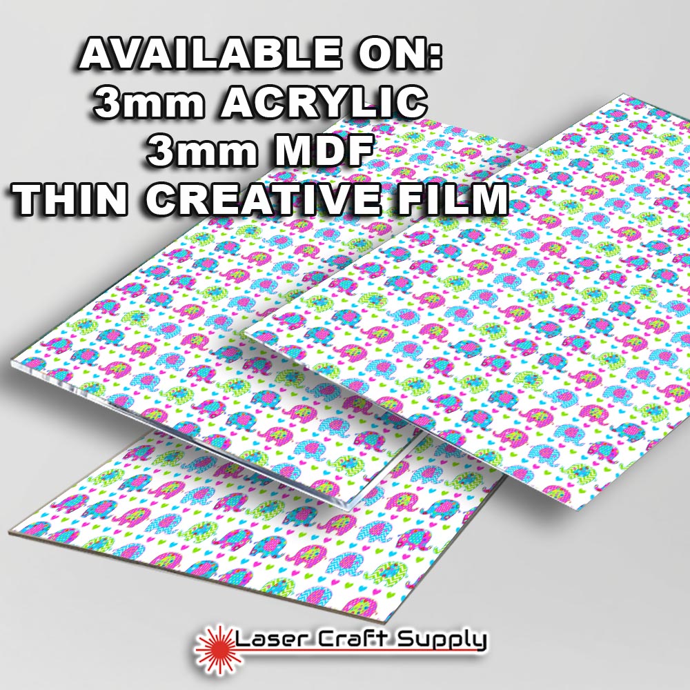 Creative Cast Acrylics - Fun Elephants