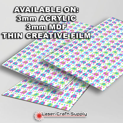 Creative Cast Acrylics - Fun Elephants