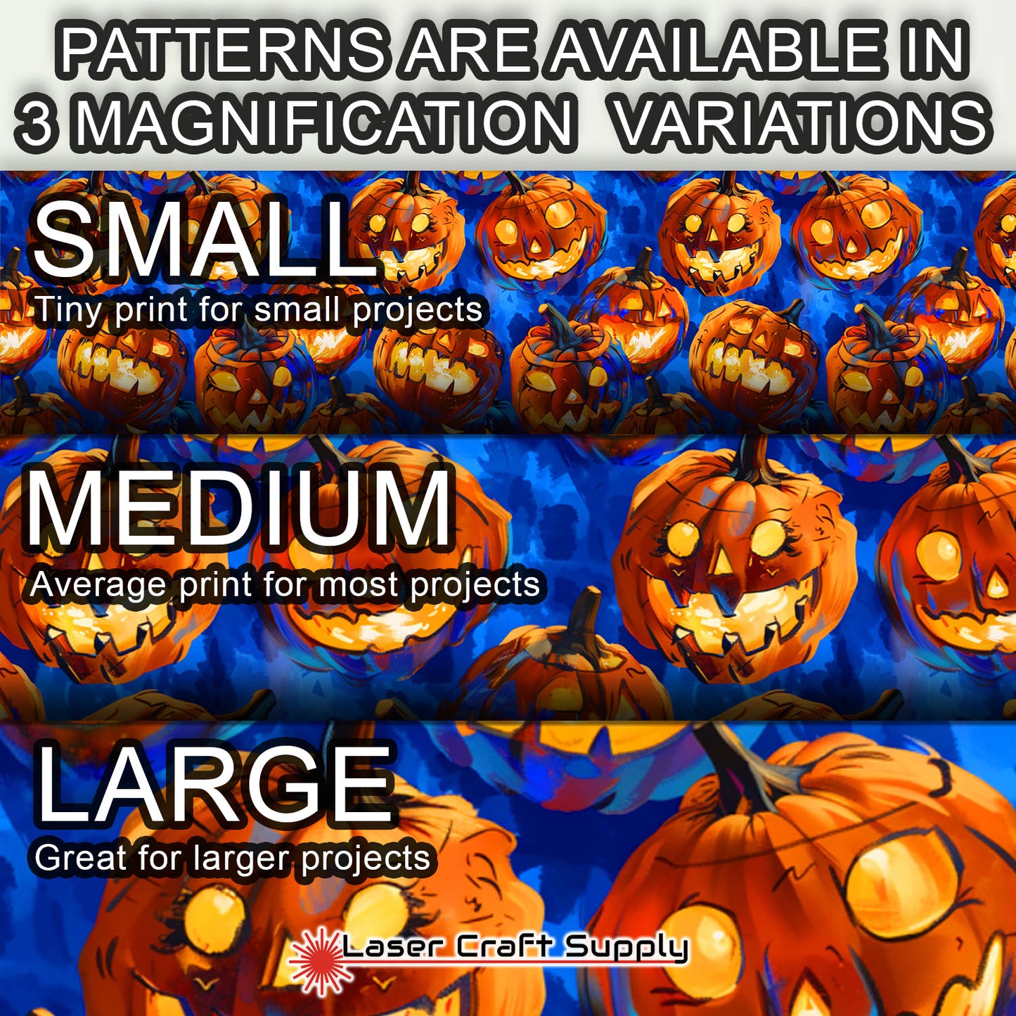 Creative Cast Acrylics - Funky Pumpkins