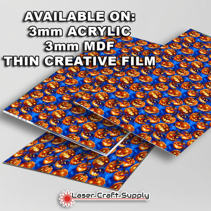 Creative Cast Acrylics - Funky Pumpkins