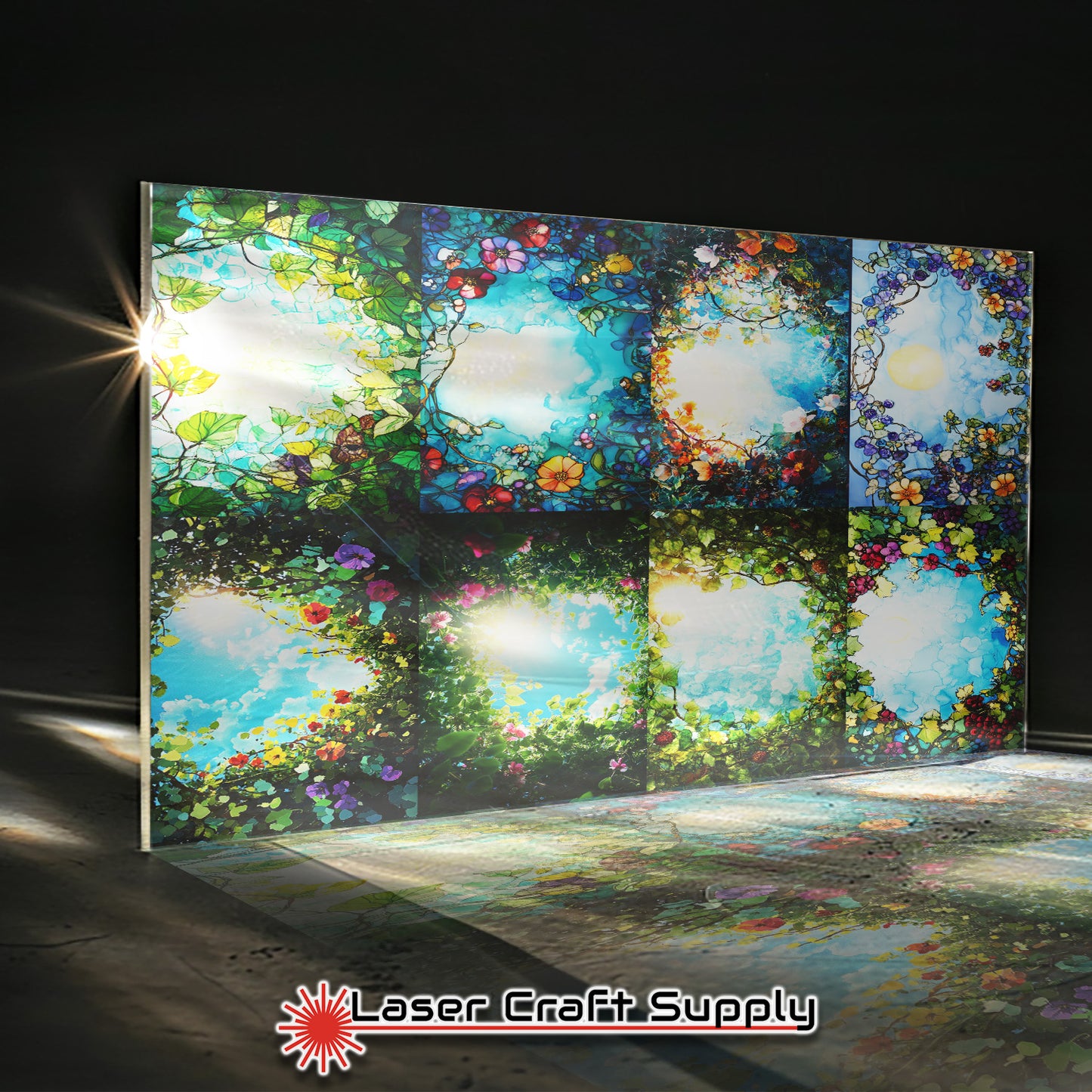 Garden Sky - Creative Tile