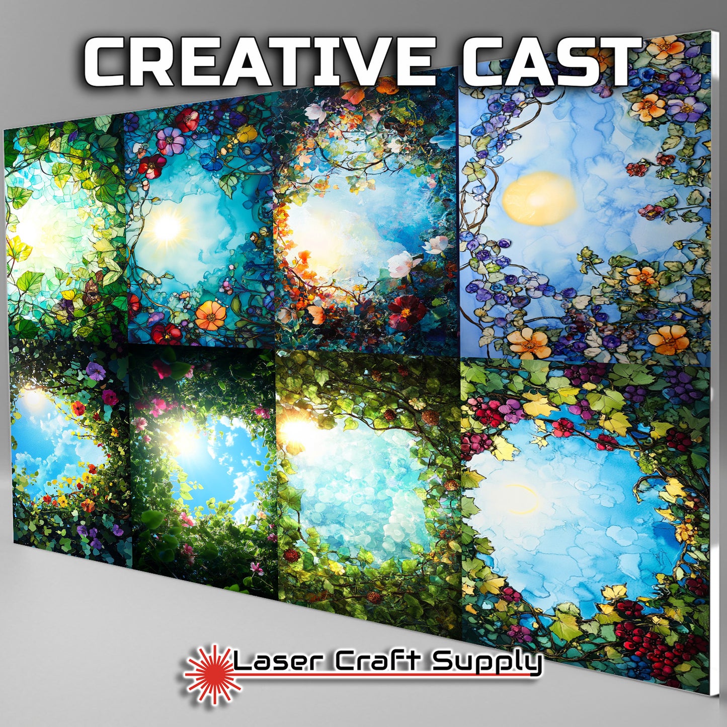 Garden Sky - Creative Tile