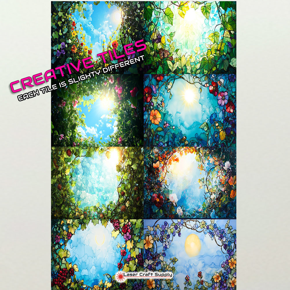 Garden Sky - Creative Tile