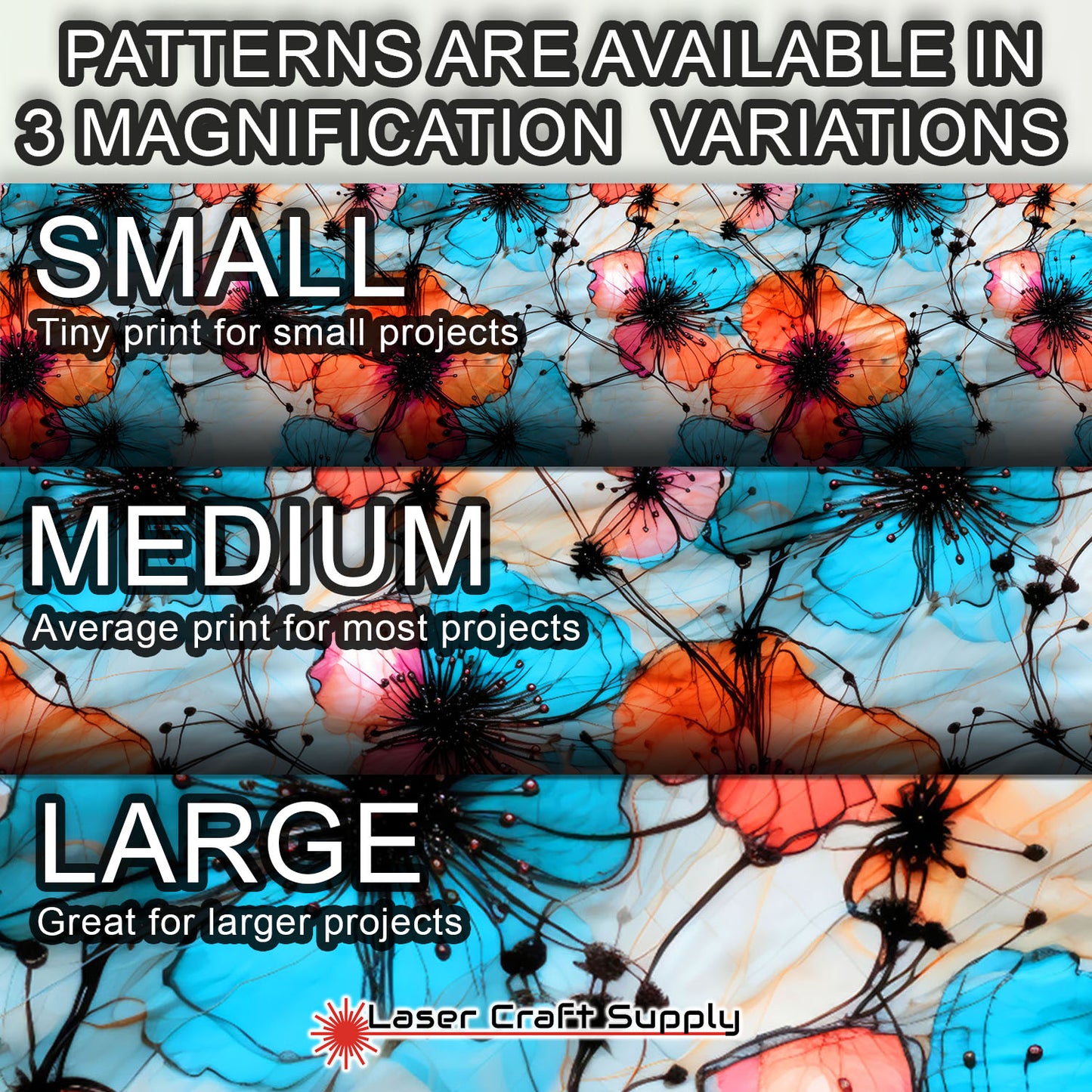 Creative Cast Acrylics - Gentle Flowers