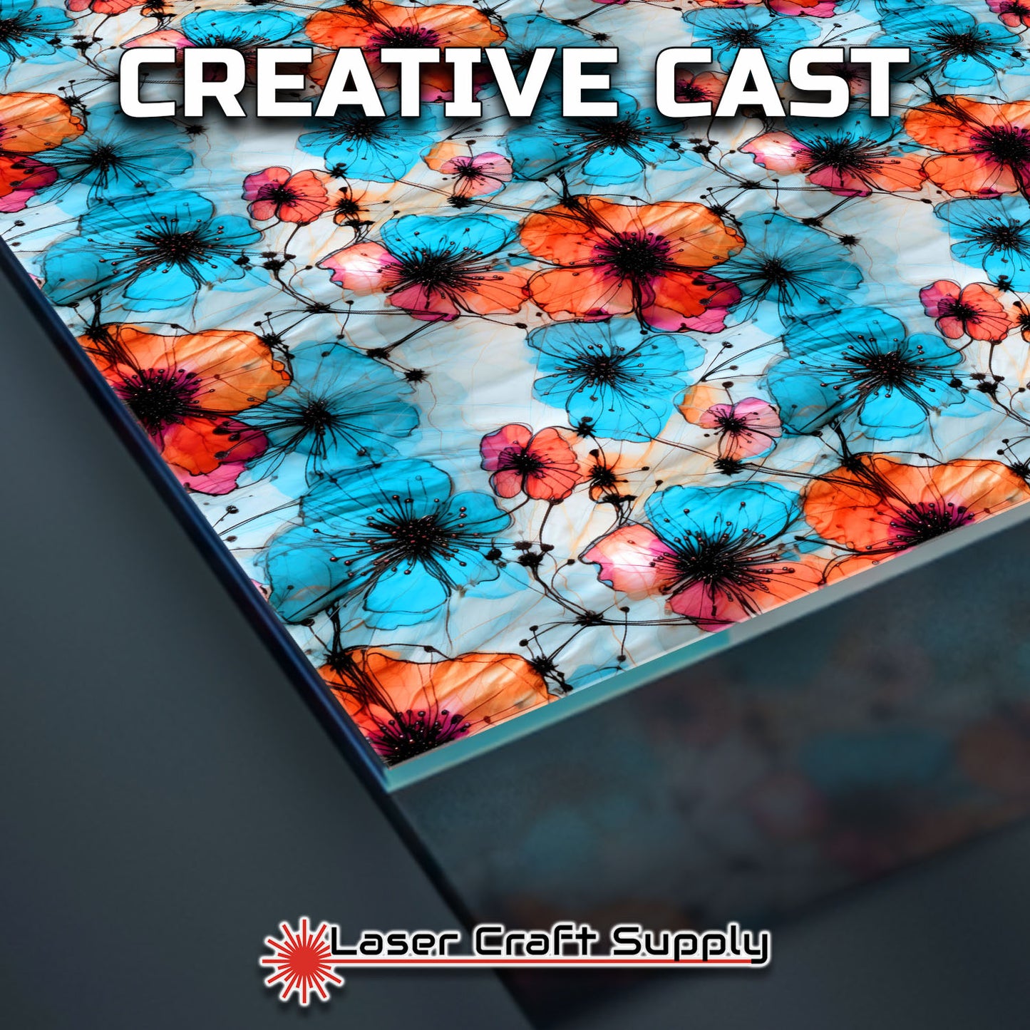 Creative Cast Acrylics - Gentle Flowers