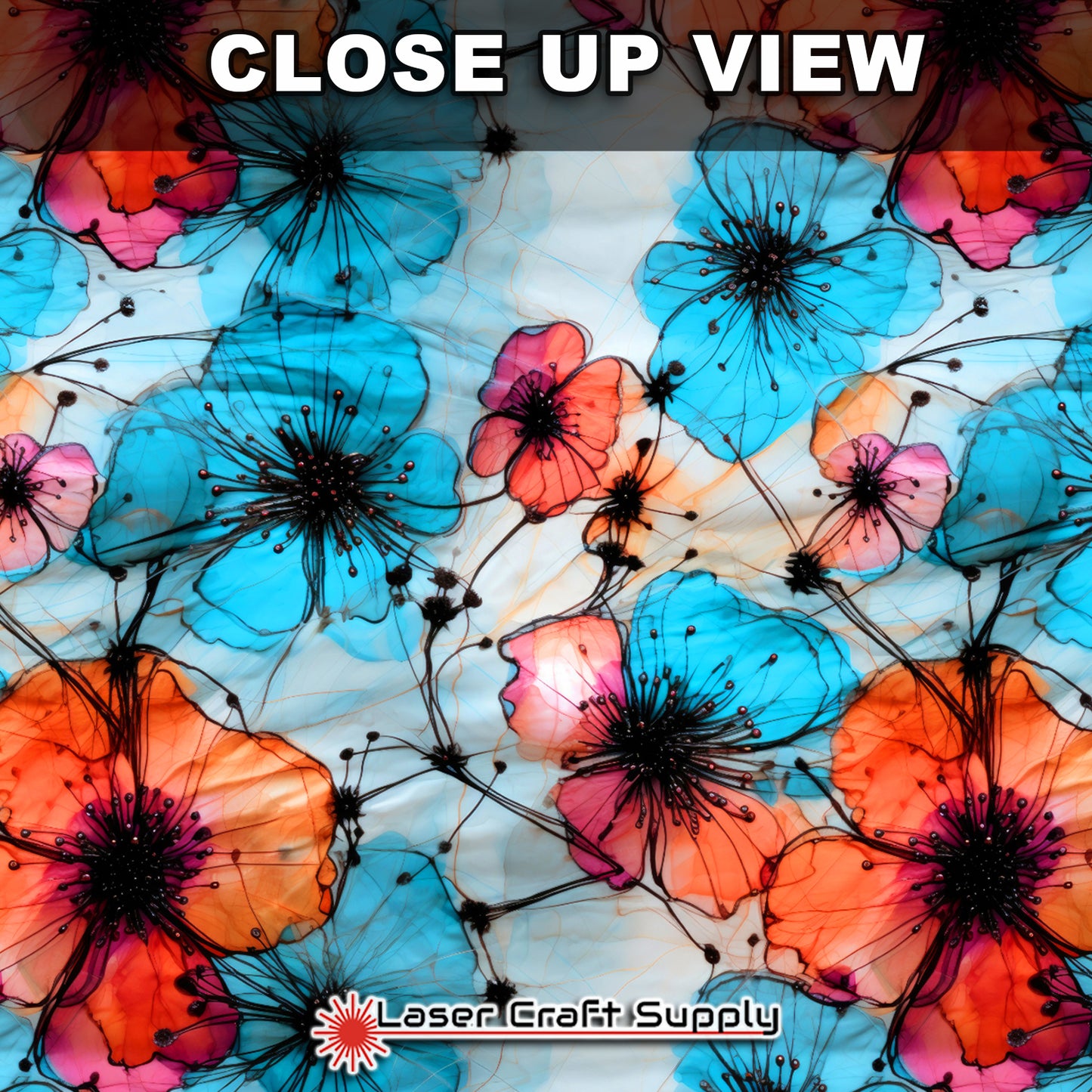 Creative Cast Acrylics - Gentle Flowers