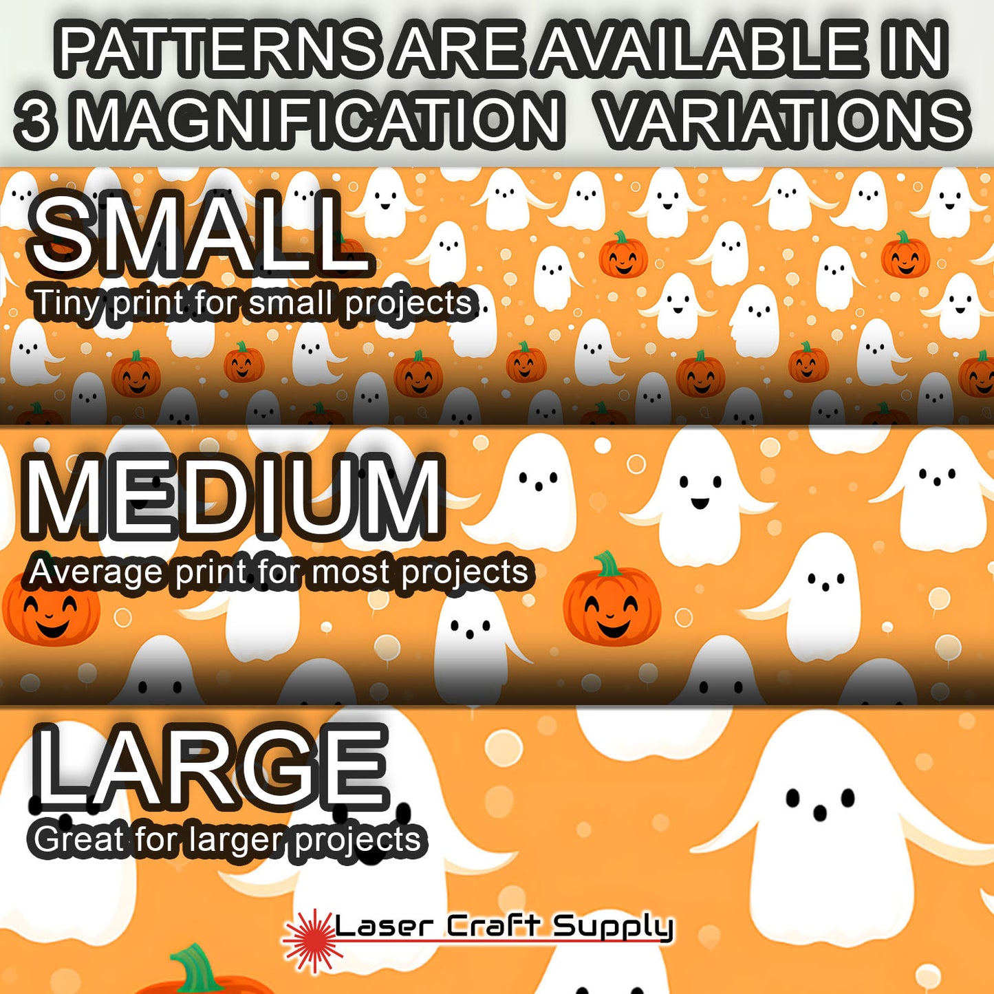 Creative Cast Acrylics - Ghost & Pumpkins