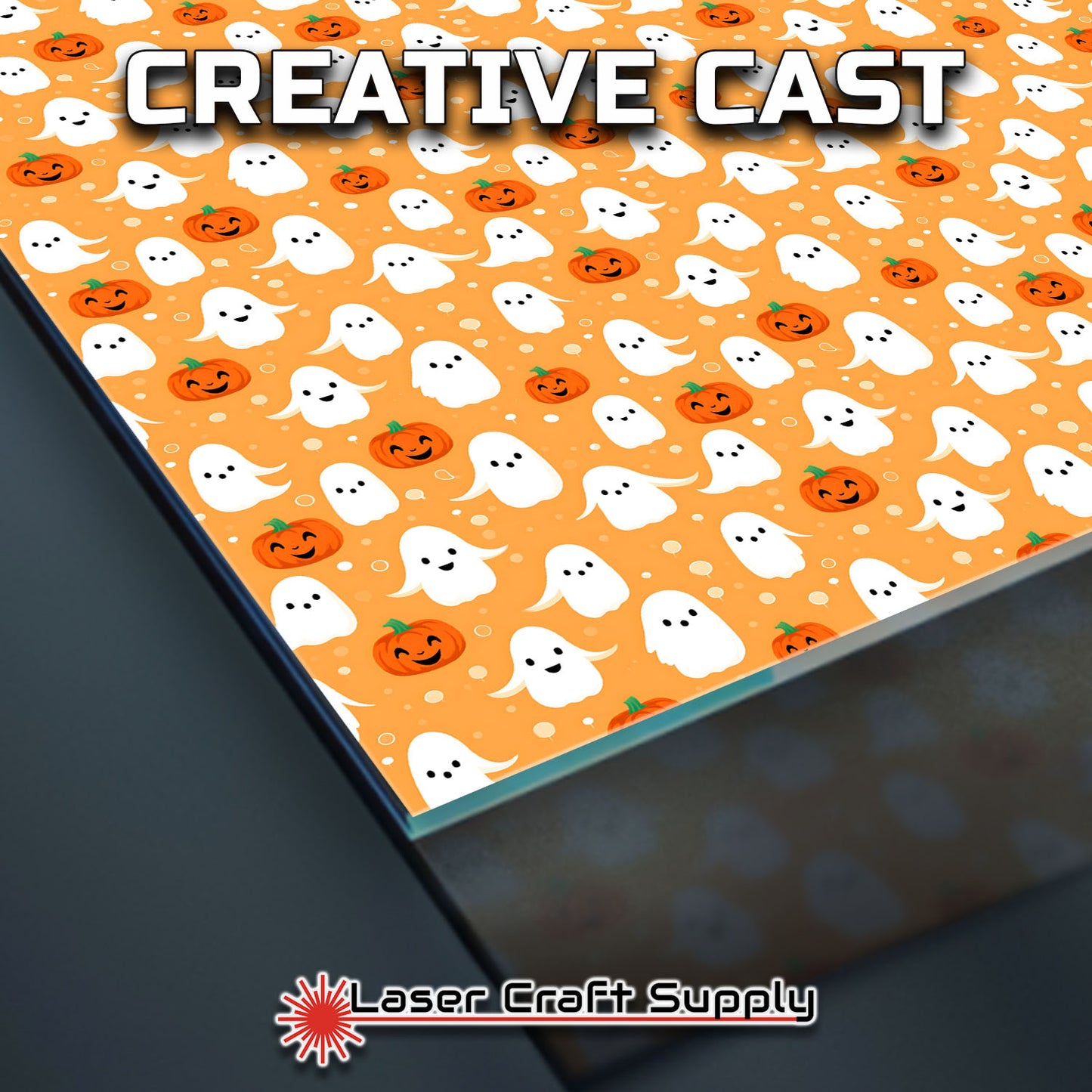 Creative Cast Acrylics - Ghost & Pumpkins