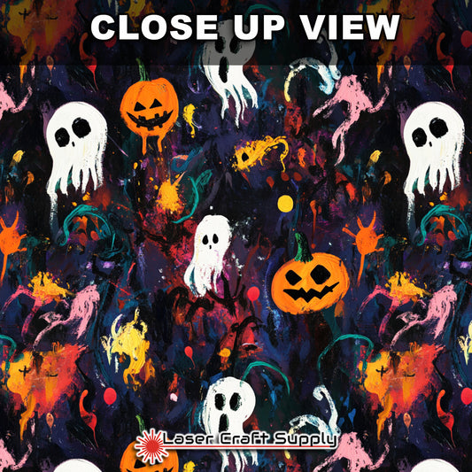 Creative Cast Acrylics - Ghost and Pumpkins