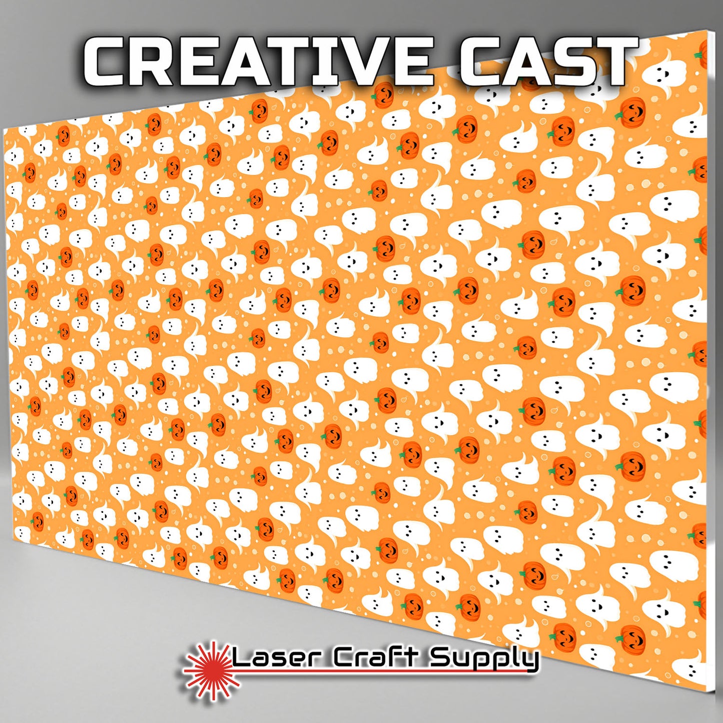 Creative Cast Acrylics - Ghost & Pumpkins