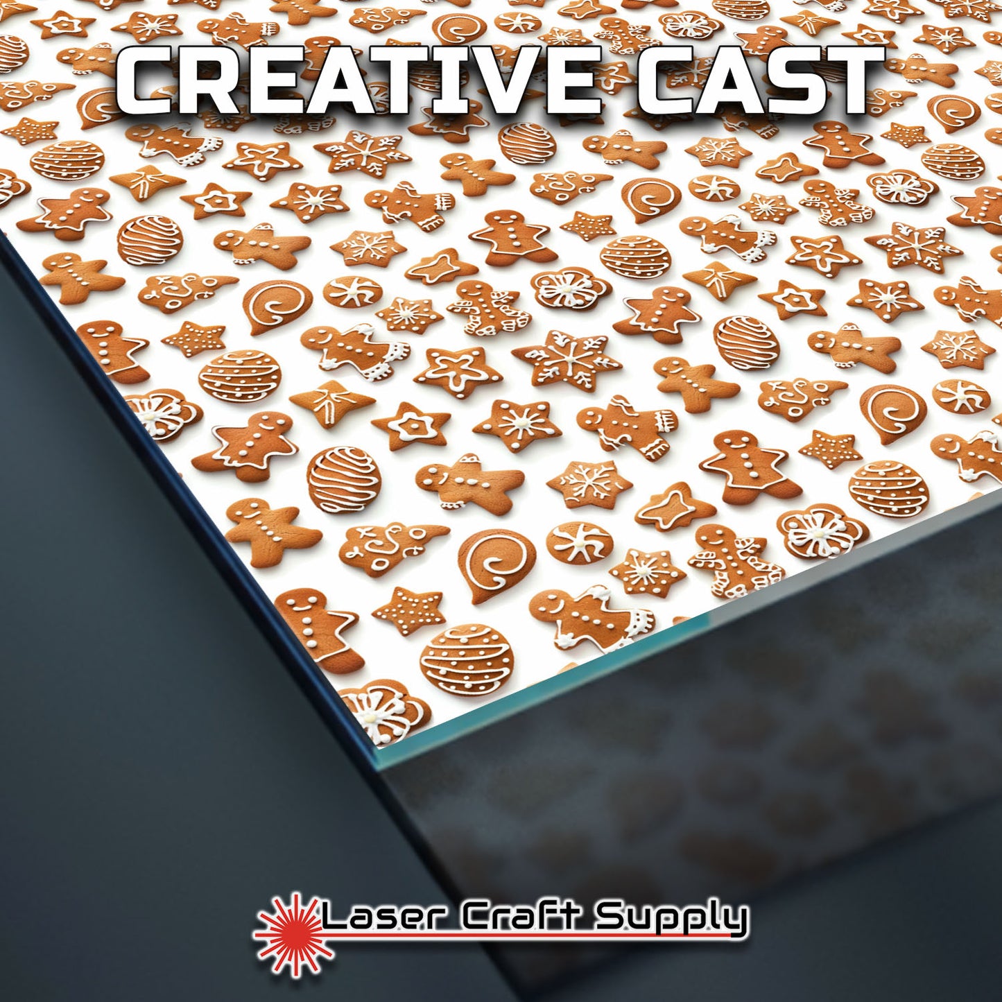 Creative Cast Acrylics - Gingerbread Cookies