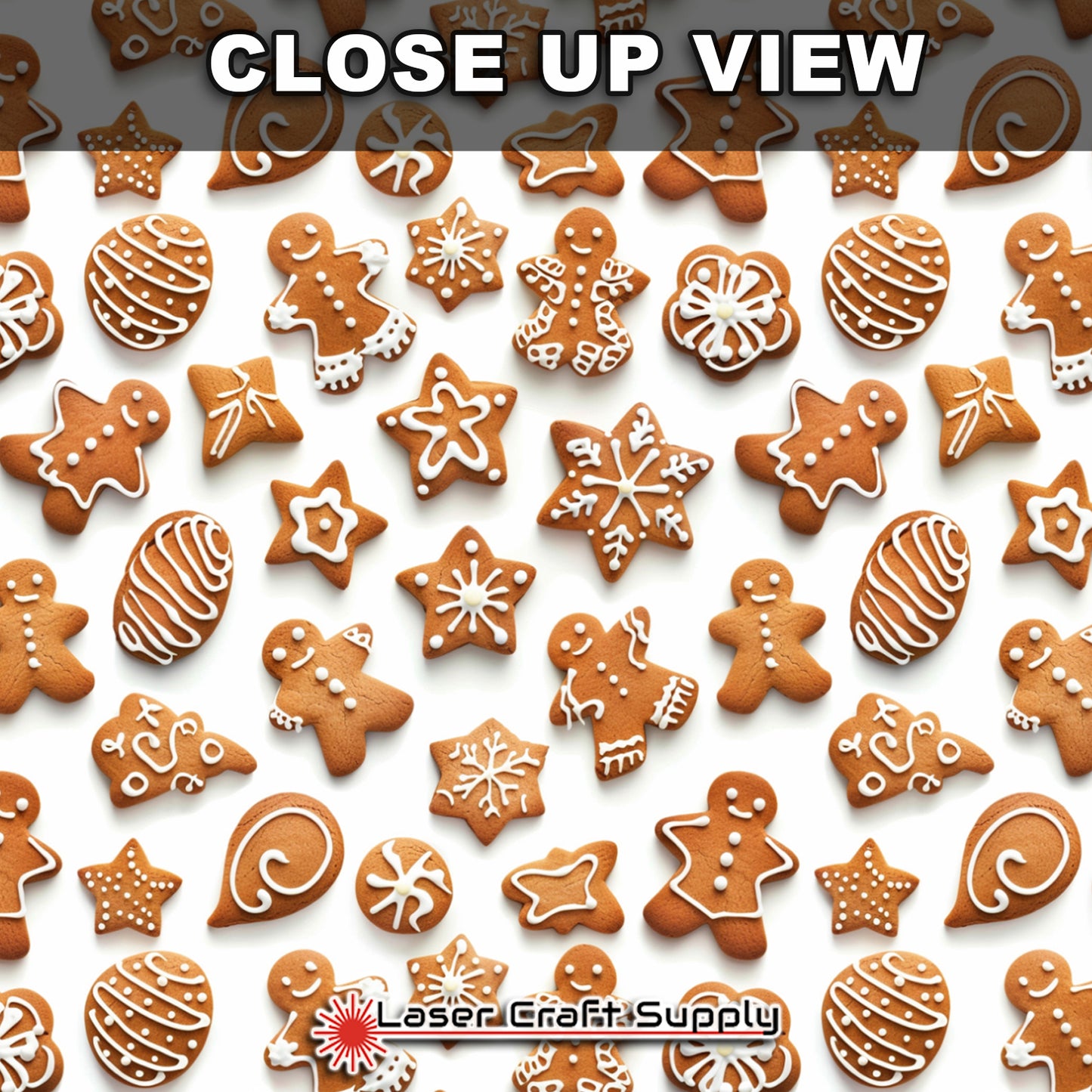 Creative Cast Acrylics - Gingerbread Cookies