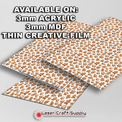 Creative Cast Acrylics - Gingerbread Cookies