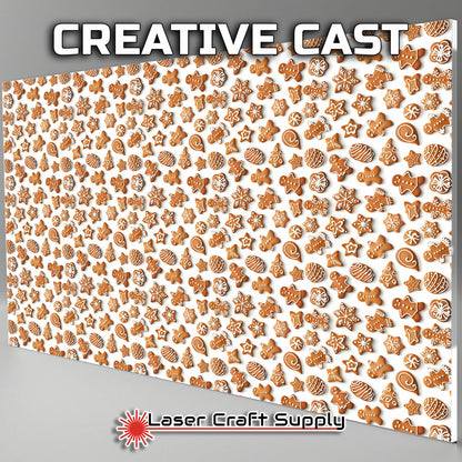 Creative Cast Acrylics - Gingerbread Cookies