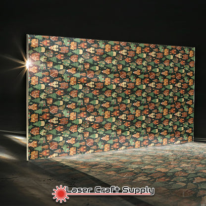 Creative Cast Acrylics - Gingerbread Houses