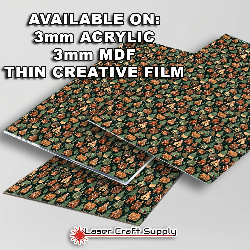 Creative Cast Acrylics - Gingerbread Houses