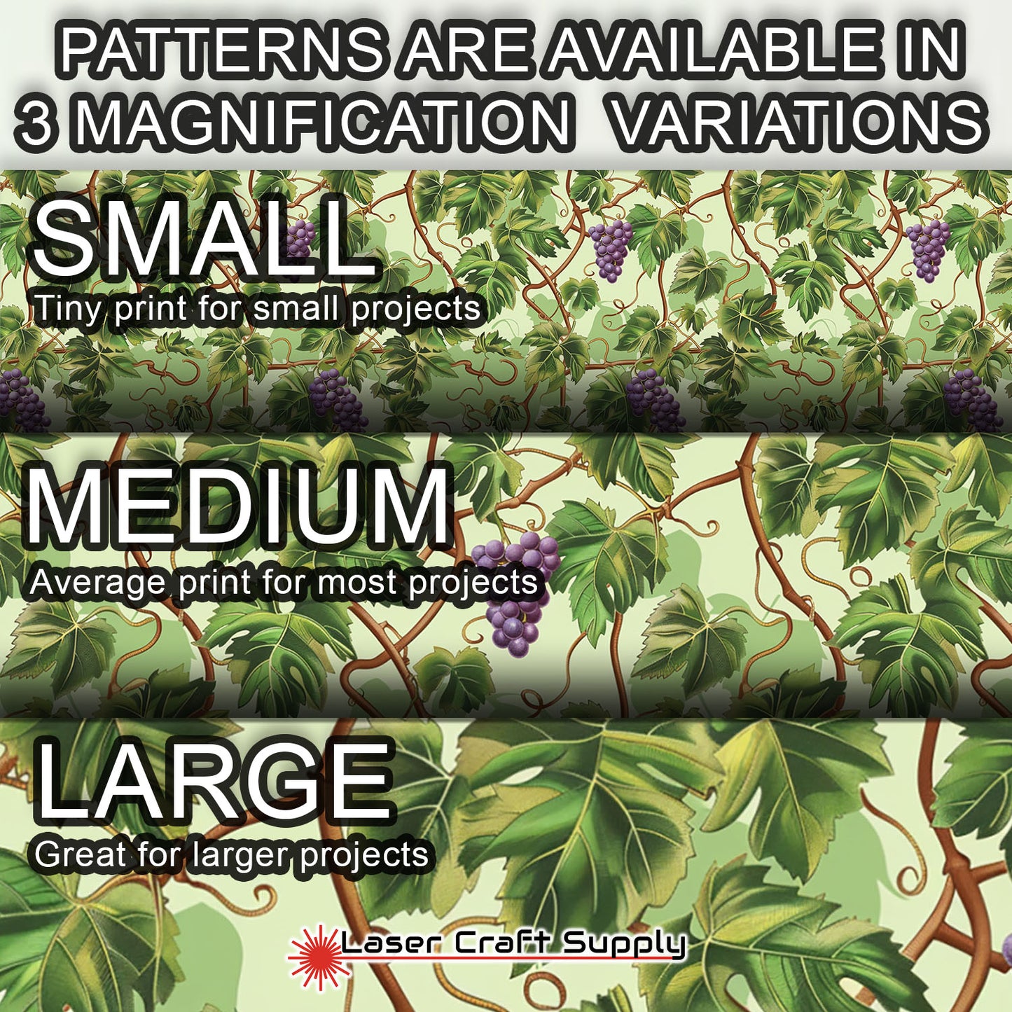 Creative Cast Acrylics - Grape Vines