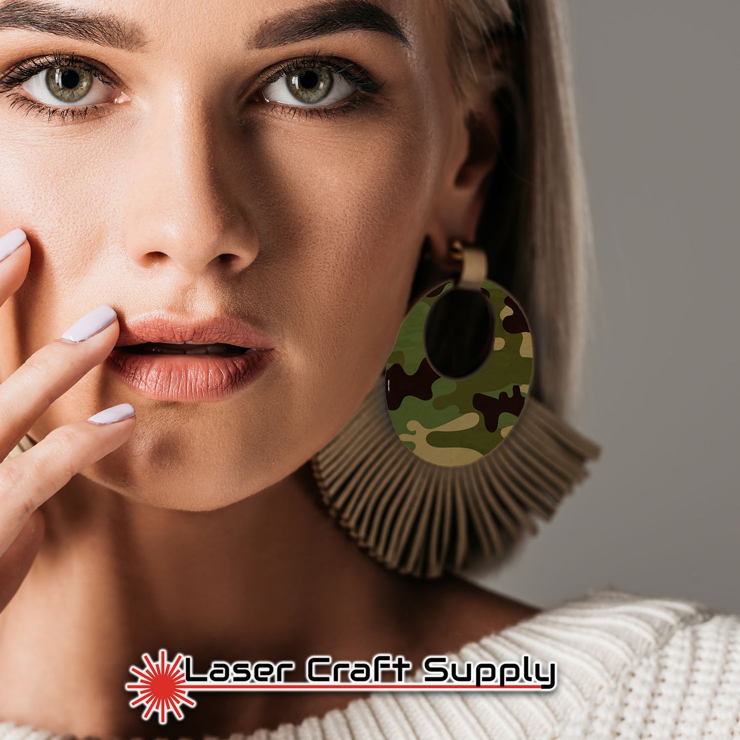 Creative Cast Acrylics - Green Camo