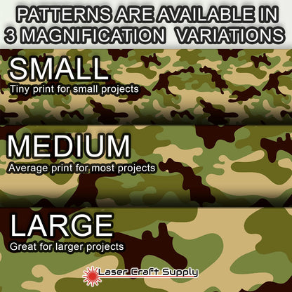 Creative Cast Acrylics - Green Camo